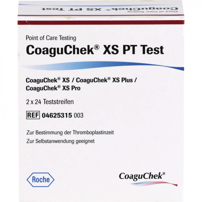 COAGUCHEK XS PT Test 2X24 St
