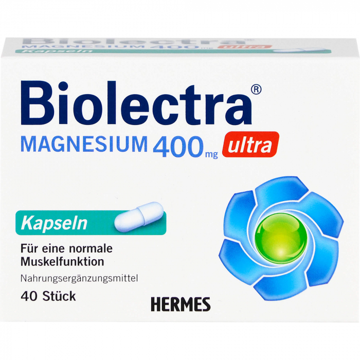 BIOLECTRA Magnesium 400 mg ultra Kapseln 40 St