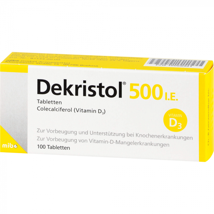 DEKRISTOL 500 I.E. Tabletten 100 St