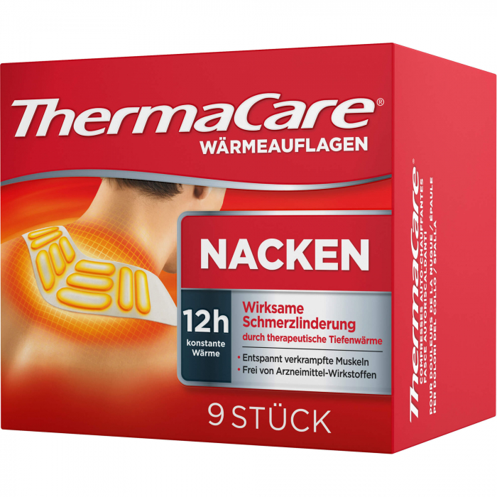 THERMACARE Nacken/Schulter Auflagen z.Schmerzlind. 9 St