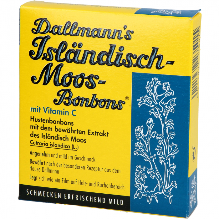 DALLMANN'S Isländisch Moos Bonbons 20 St