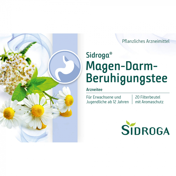 SIDROGA Magen-Darm-Beruhigungstee Filterbeutel 20X2.0 g