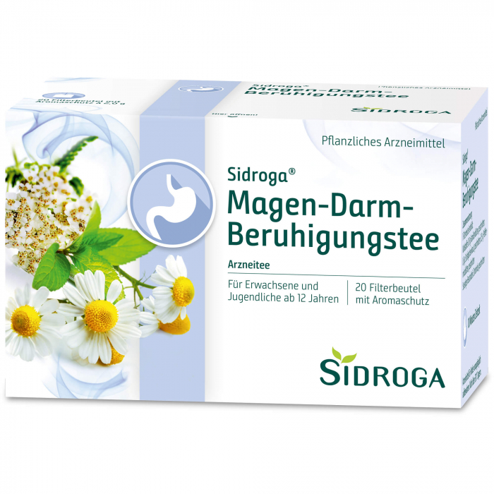 SIDROGA Magen-Darm-Beruhigungstee Filterbeutel 20X2.0 g