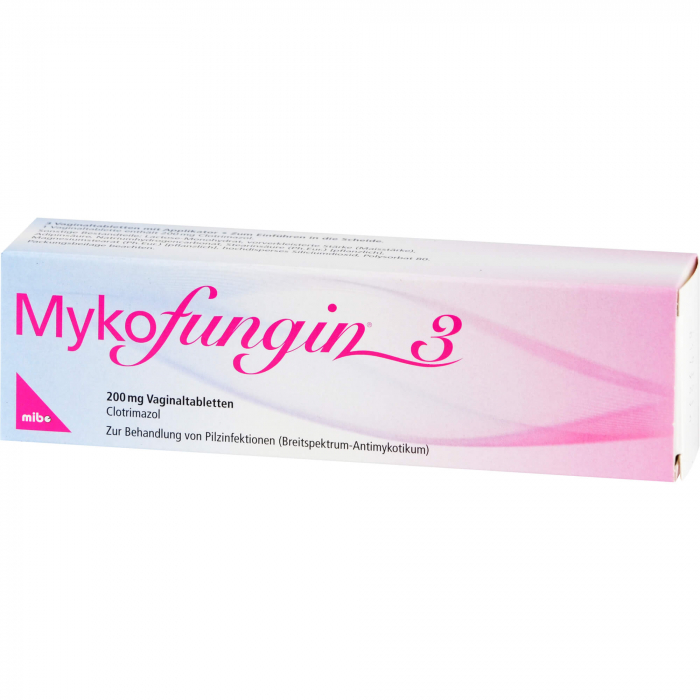 MYKOFUNGIN 3 Vaginaltabletten 200 mg 3 St