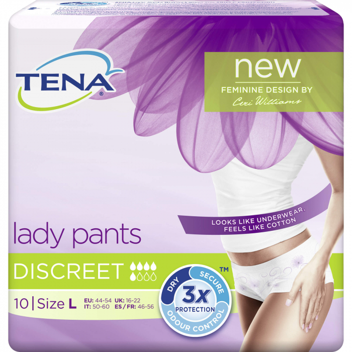 TENA LADY Pants Discreet L 10 St
