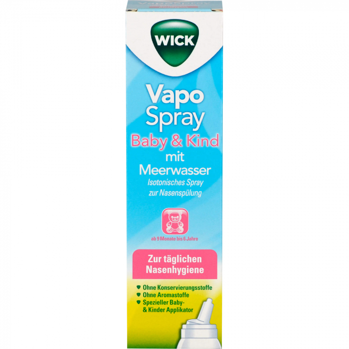 WICK Vapospray zur Nasenspülung für Kinder 100 ml