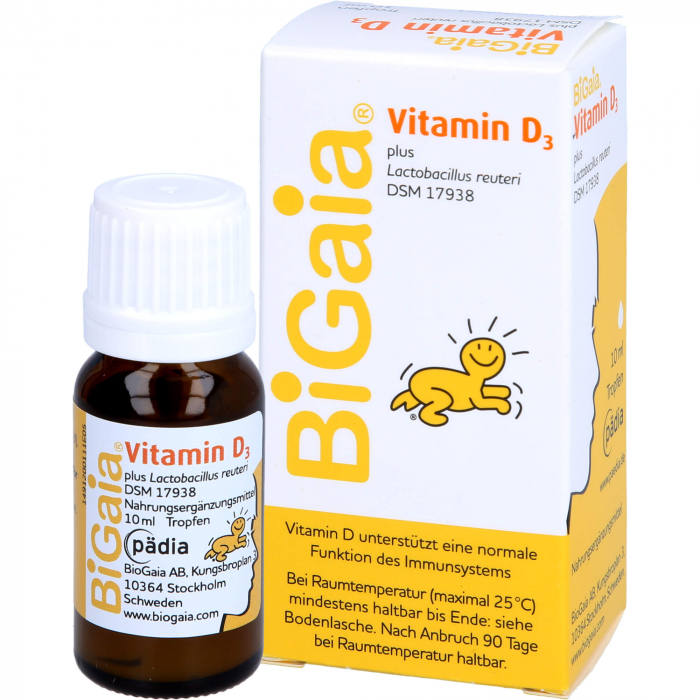 BIGAIA plus Vitamin D3 Tropfen 10 ml