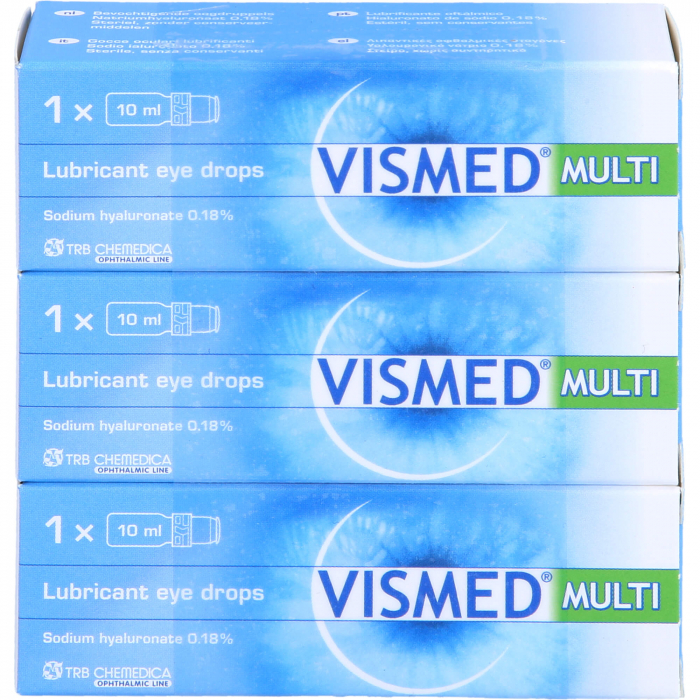 VISMED MULTI Augentropfen 3X10 ml