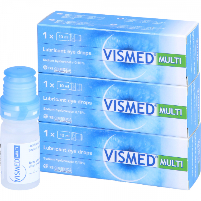 VISMED MULTI Augentropfen 3X10 ml