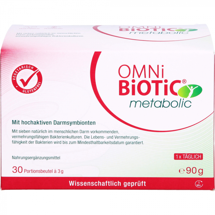OMNI BiOTiC metabolic Probiotikum Pulver Beutel 30X3 g