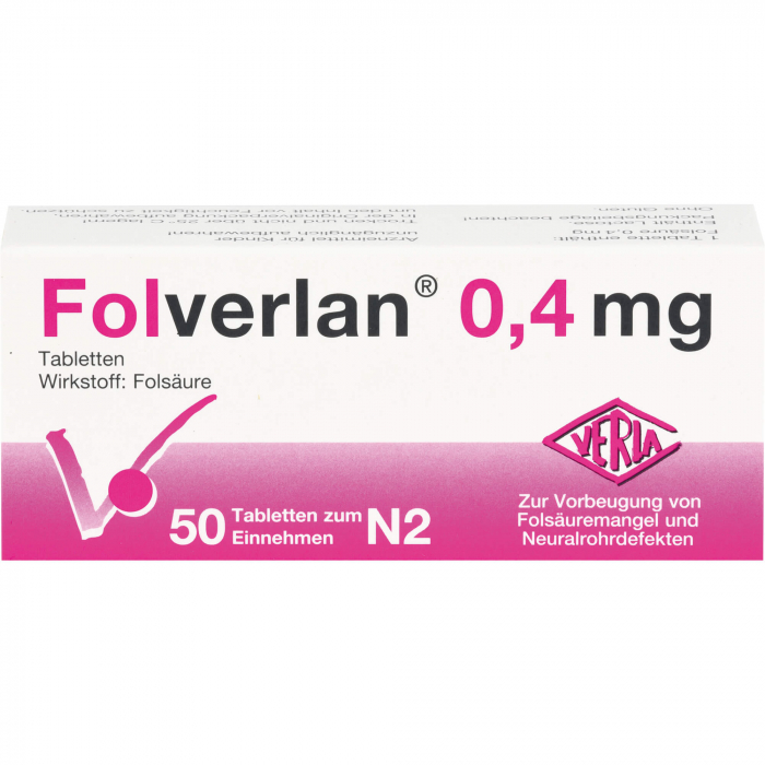 FOLVERLAN 0,4 mg Tabletten 50 St