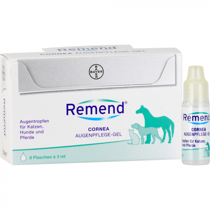 REMEND Cornea Augenpflege-Gel f.Hund/Katze/Pferd 6X3 ml