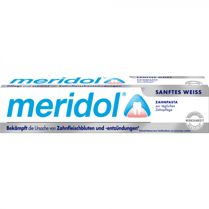 MERIDOL sanftes Weiss Zahnpasta 75 ml