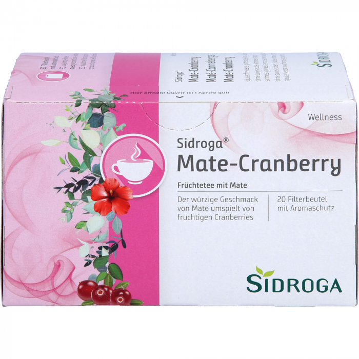 SIDROGA Wellness Mate-Cranberry Tee Doppelkammerb. 20X2.0 g