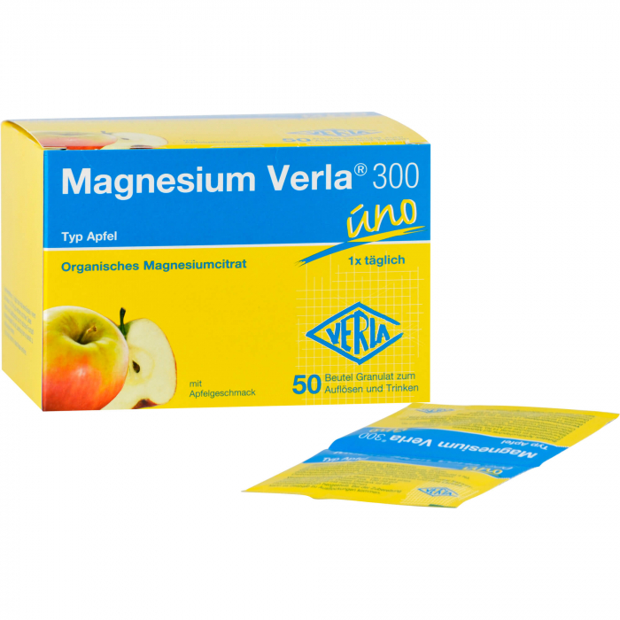 MAGNESIUM VERLA 300 Apfel Granulat 50 St