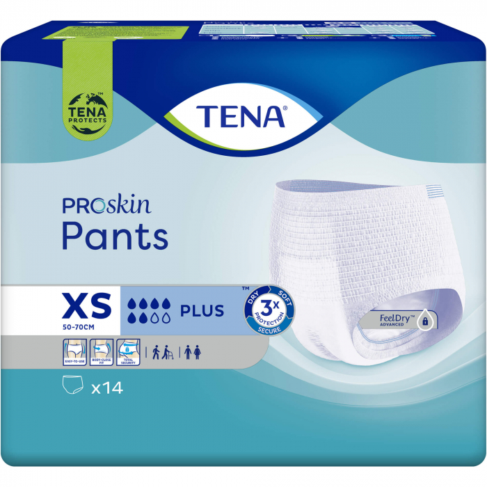 TENA PANTS Plus XS bei Inkontinenz 14 St
