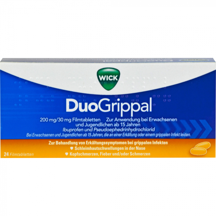 WICK DuoGrippal 200 mg/30 mg Filmtabletten 24 St