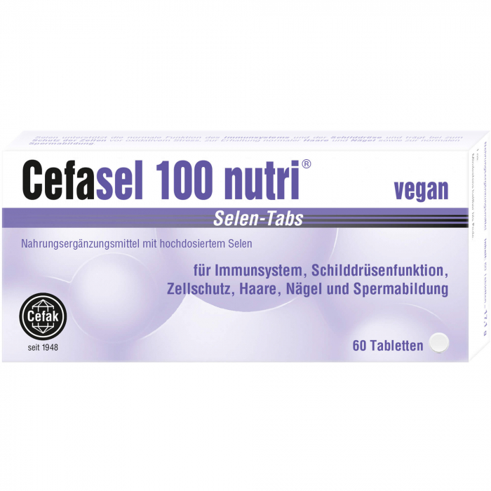 CEFASEL 100 nutri Selen-Tabs 60 St