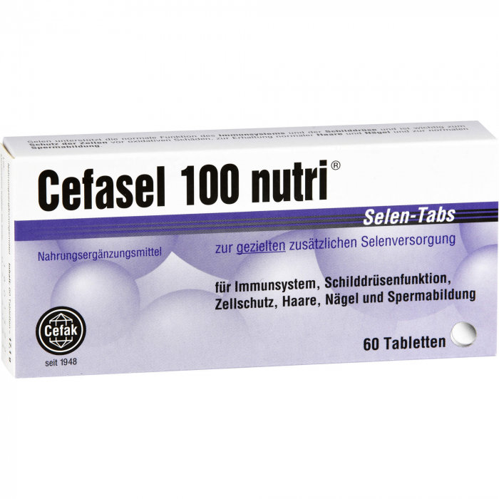 CEFASEL 100 nutri Selen-Tabs 60 St