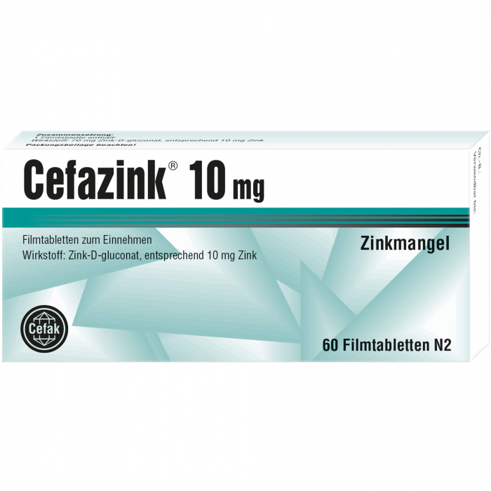 CEFAZINK 10 mg Filmtabletten 60 St