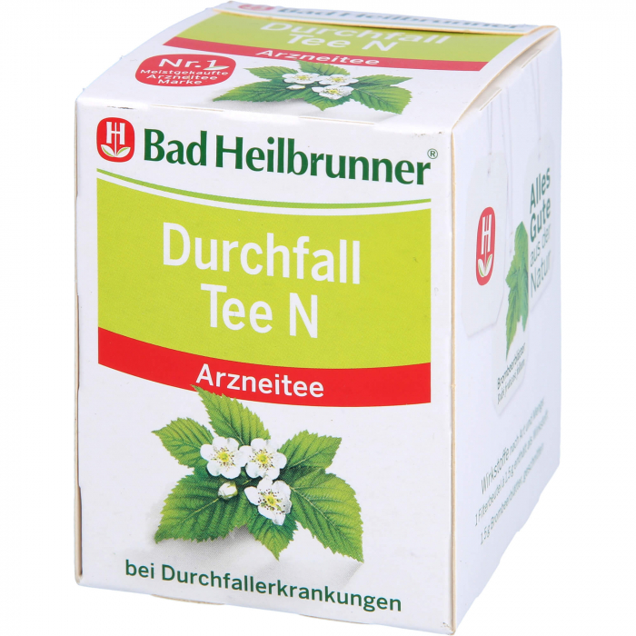 BAD HEILBRUNNER Durchfall Tee N Filterbeutel 8X1.5 g