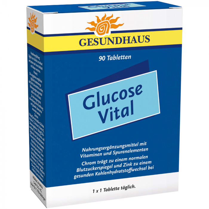 GESUNDHAUS Glucose Vital Tabletten 90 St