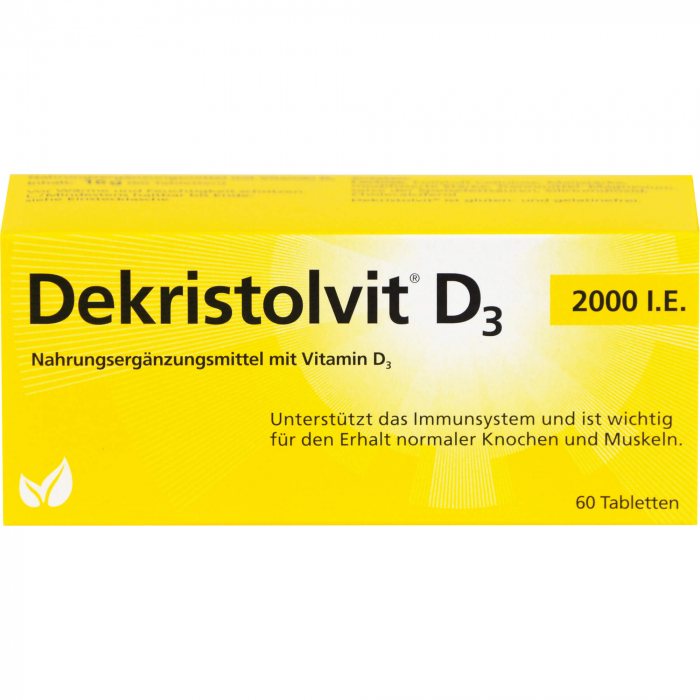 DEKRISTOLVIT D3 2.000 I.E. Tabletten 60 St