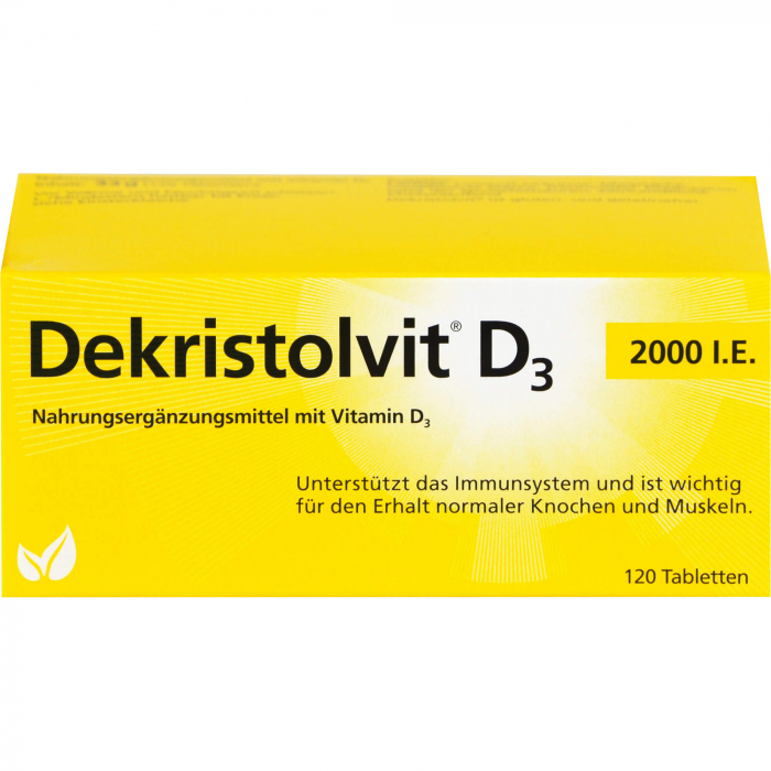 DEKRISTOLVIT D3 2000 I.E. Tabletten 120 St
