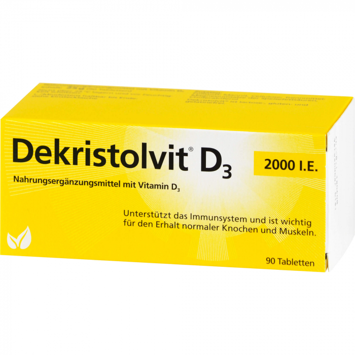 DEKRISTOLVIT D3 2000 I.E. Tabletten 90 St