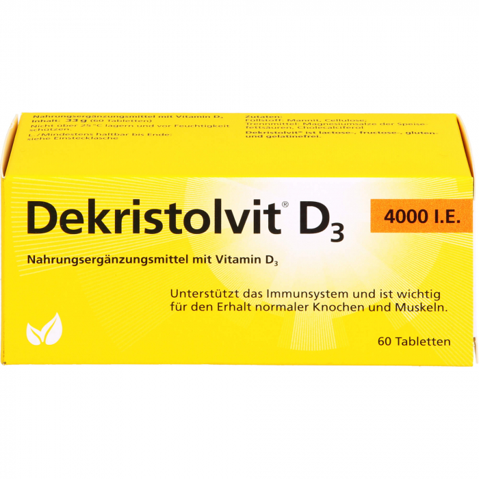 DEKRISTOLVIT D3 4000 I.E. Tabletten 60 St