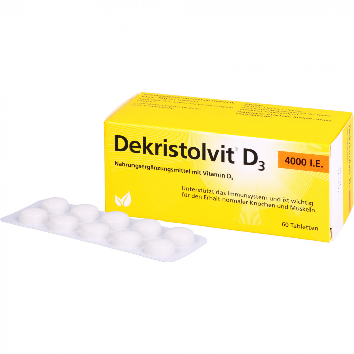 DEKRISTOLVIT D3 4.000 I.E. Tabletten 60 St