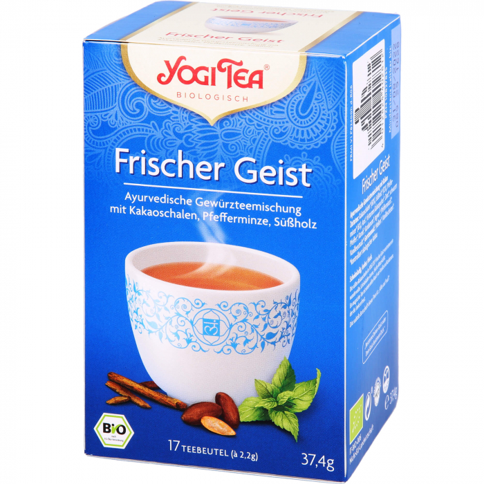 YOGI TEA Frischer Geist Bio Filterbeutel 17X1.8 g