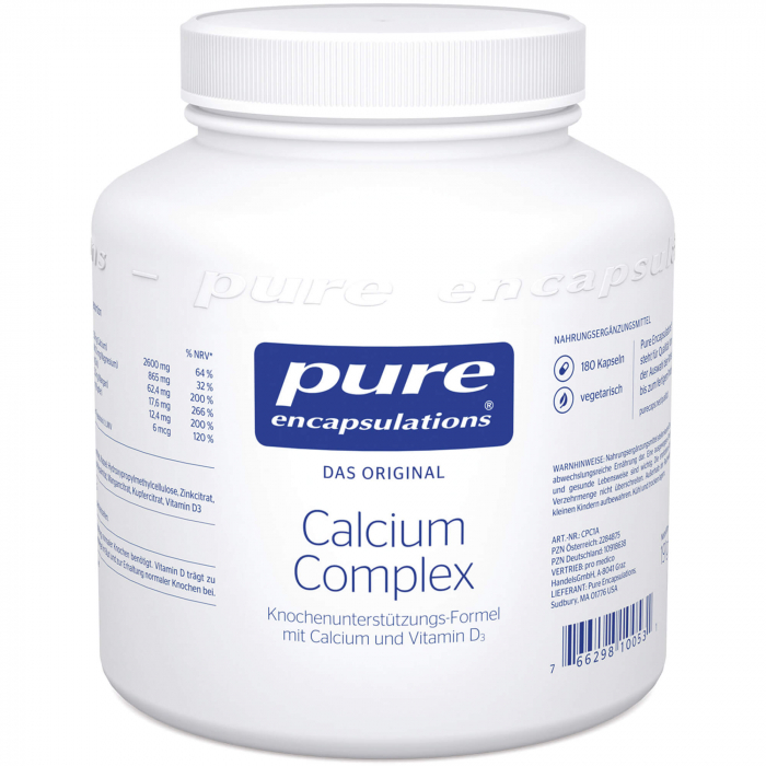 PURE ENCAPSULATIONS Calcium Complex Kapseln 180 St