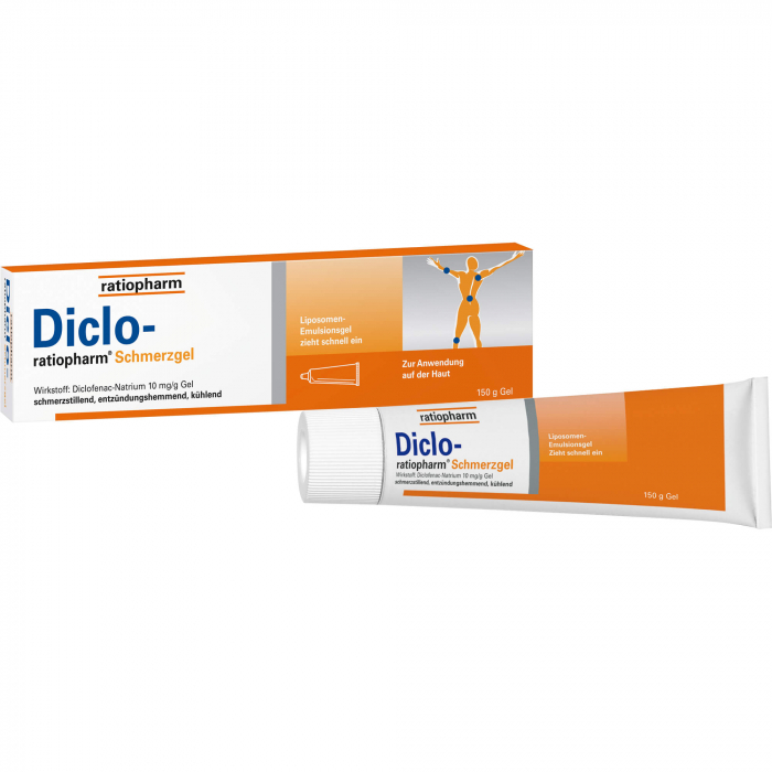 DICLO-RATIOPHARM Schmerzgel 150 g