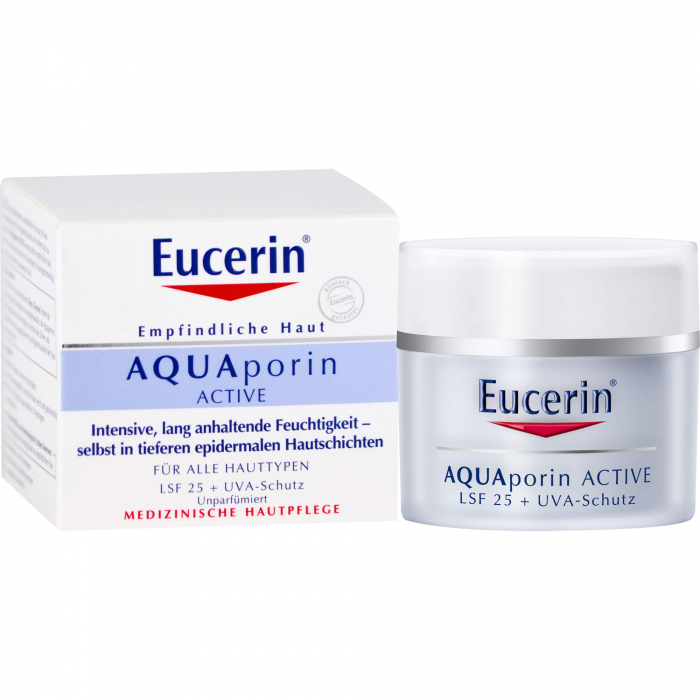 EUCERIN AQUAporin Active Creme LSF 25 50 ml