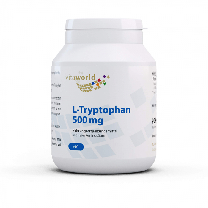 L-TRYPTOPHAN 500 mg Kapseln 90 St