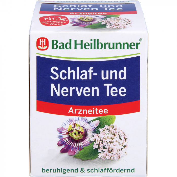BAD HEILBRUNNER Schlaf- und Nerven Tee Filterbeut. 8X1.75 g