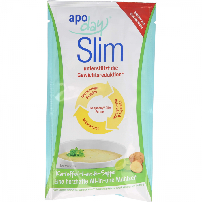 APODAY Kartoffel-Lauch Slim Pulver Portionsbeutel 60 g