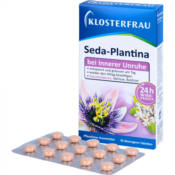 KLOSTERFRAU Seda-Plantina überzogene Tabletten 30 St