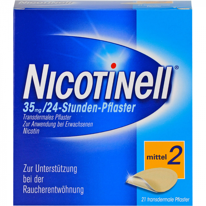 NICOTINELL 14 mg/24-Stunden-Pflaster 35mg 21 St
