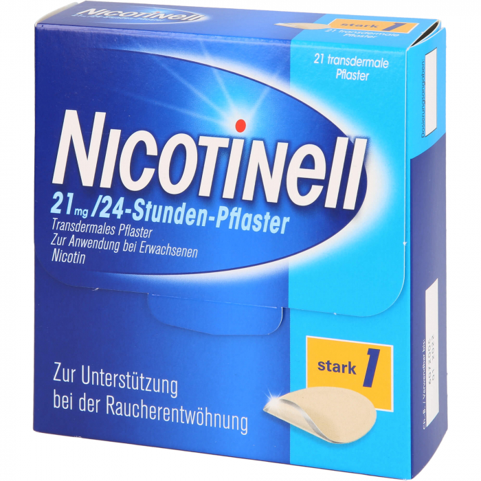 NICOTINELL 21 mg/24-Stunden-Pflaster 52,5mg 21 St