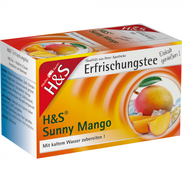 H&S Sunny Mango Filterbeutel 20X2.8 g