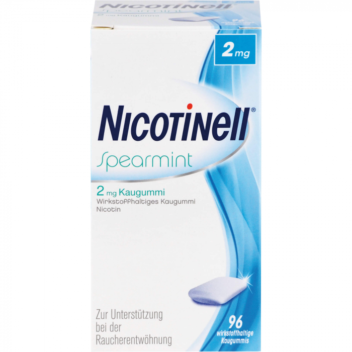 NICOTINELL Kaugummi Spearmint 2 mg 96 St
