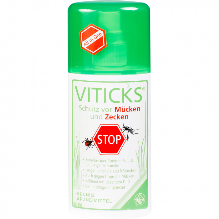 VITICKS Schutz vor Mücken u.Zecken Sprühflasche 100 ml