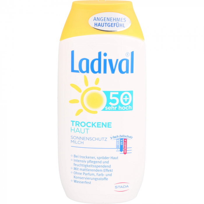 LADIVAL trockene Haut Milch LSF 50+ 200 ml