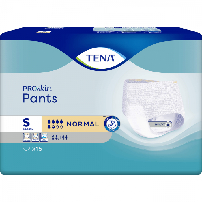 TENA PANTS Normal S bei Inkontinenz 15 St
