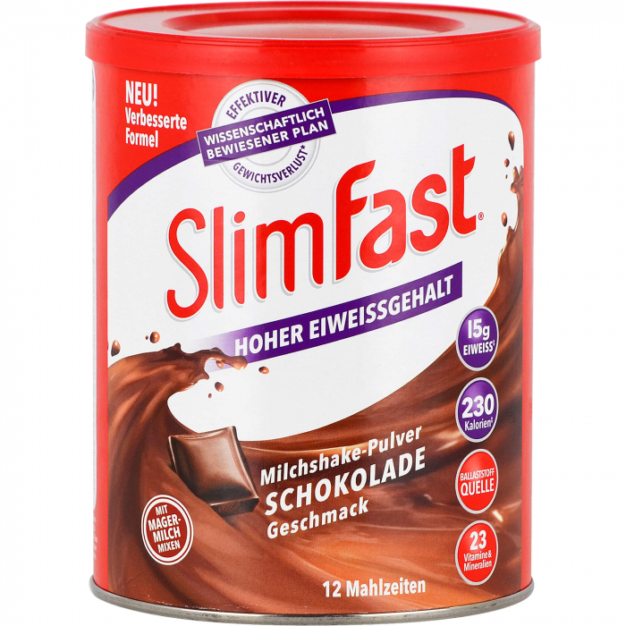 SLIM FAST Pulver Schokolade 450 g