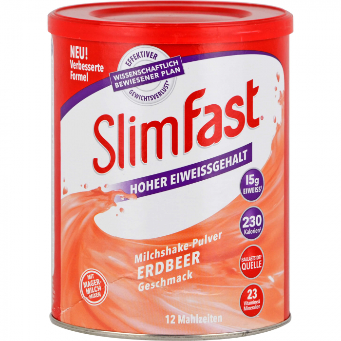 SLIM FAST Pulver Erdbeere 438 g