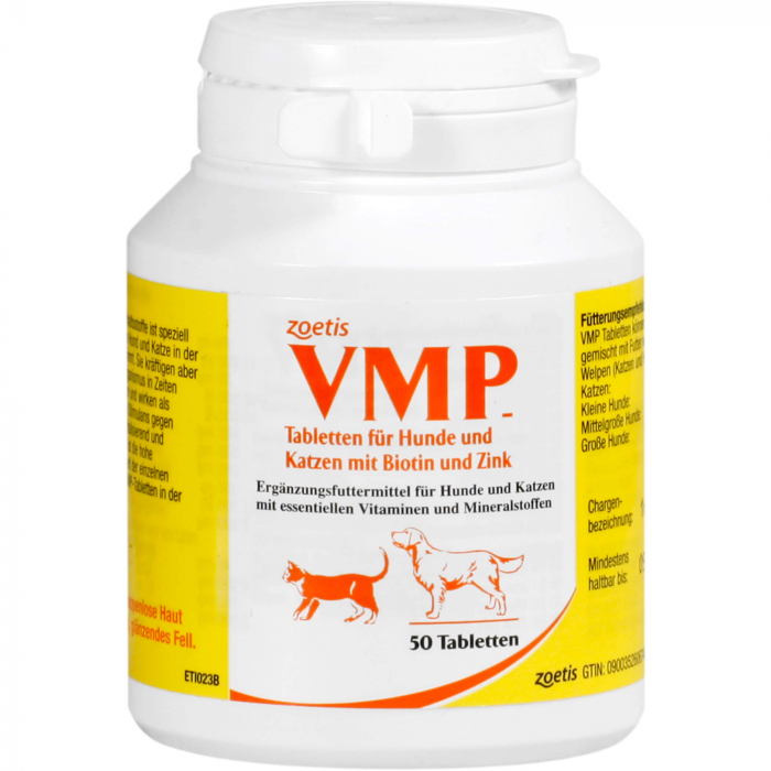 VMP Tabletten Ergänzungsfuttermittel f.Hund/Katze 50 St