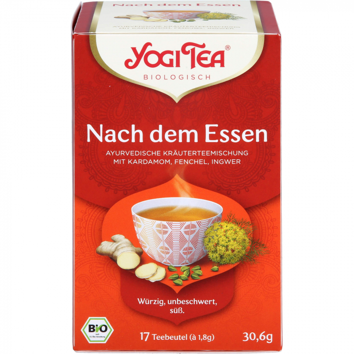 YOGI TEA Nach dem Essen Bio Filterbeutel 17X1.8 g
